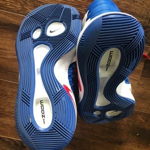 NIKE custom made boys or girls basketball shoes.